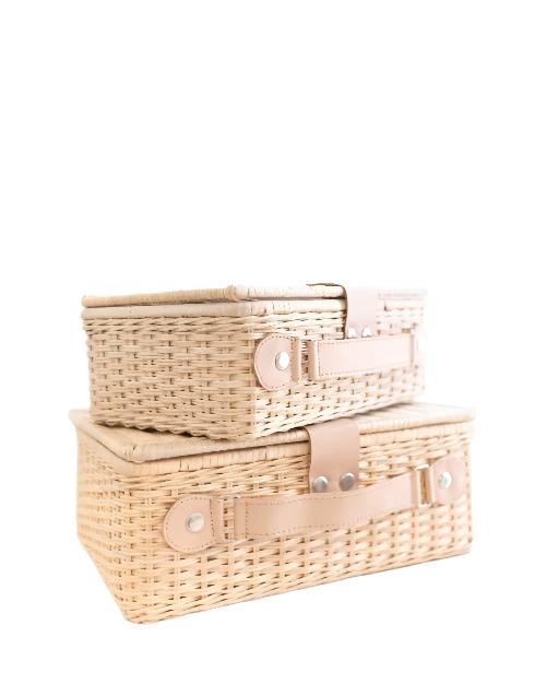 Wicker Suitcases