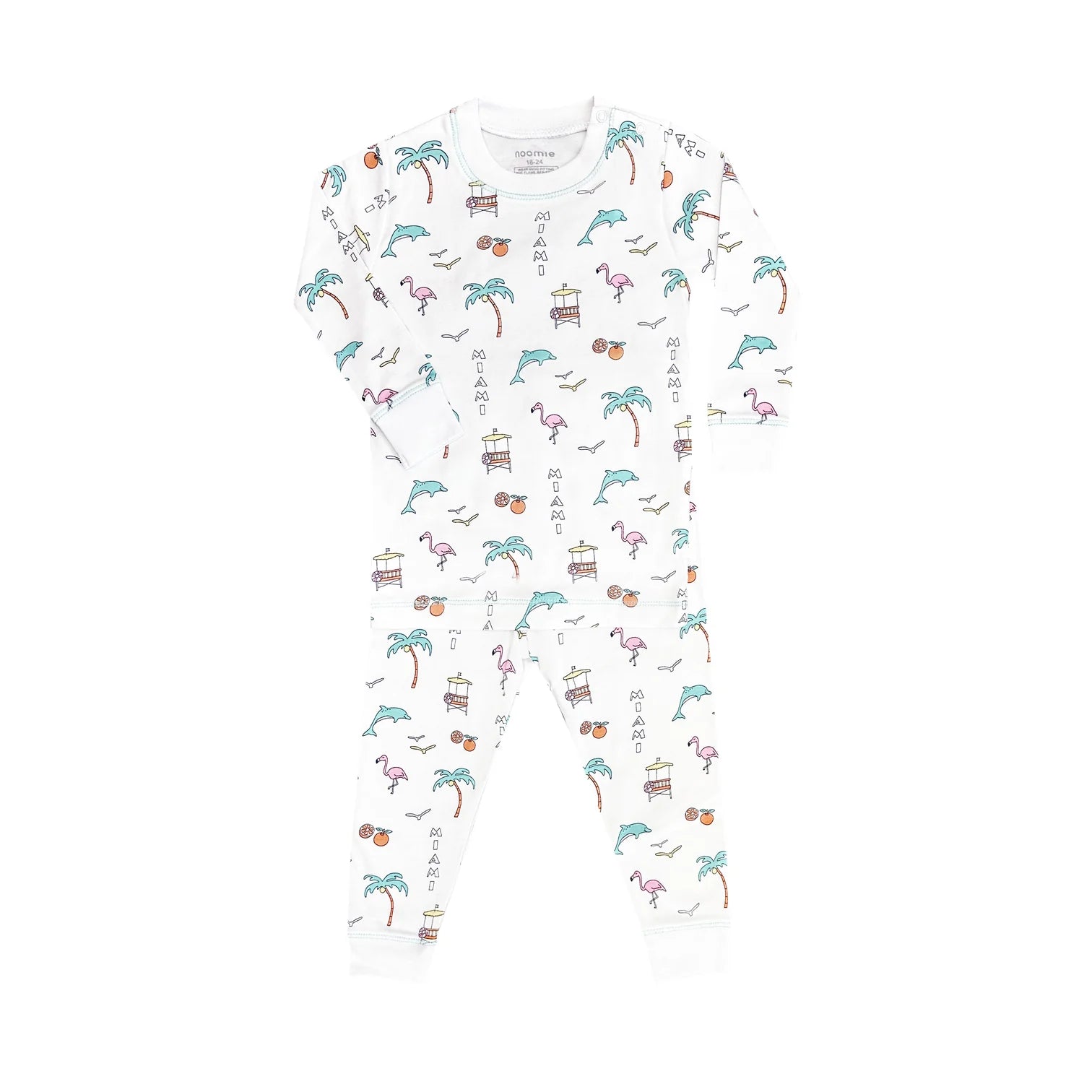 Miami Long Pajama Set