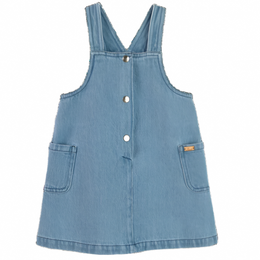 Denim Overall Dress