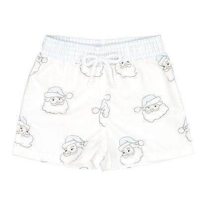 Boys Santa Swim Trunks