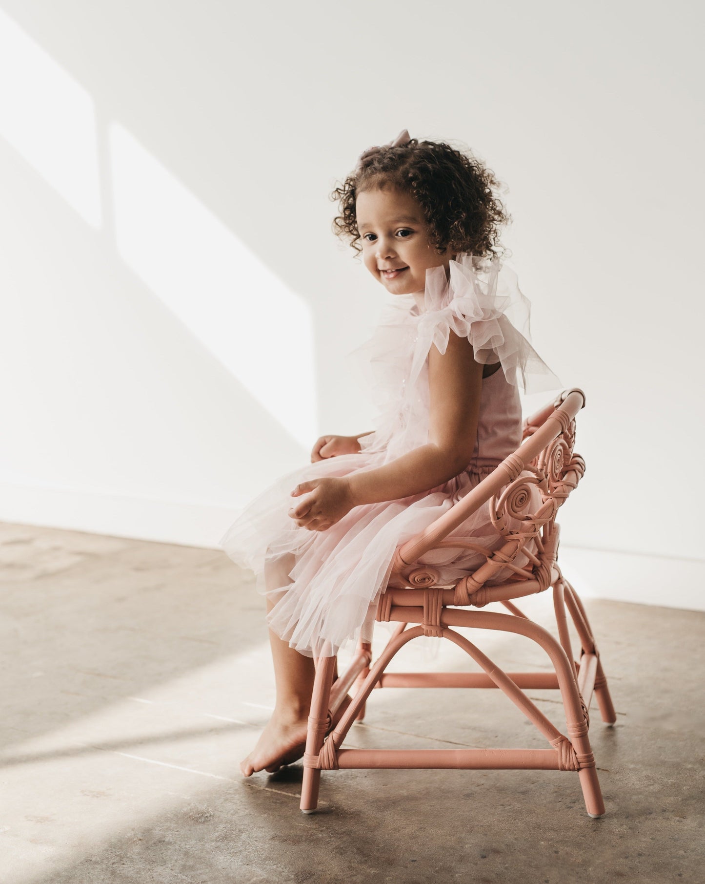 Dahlia Rattan Kids Chair